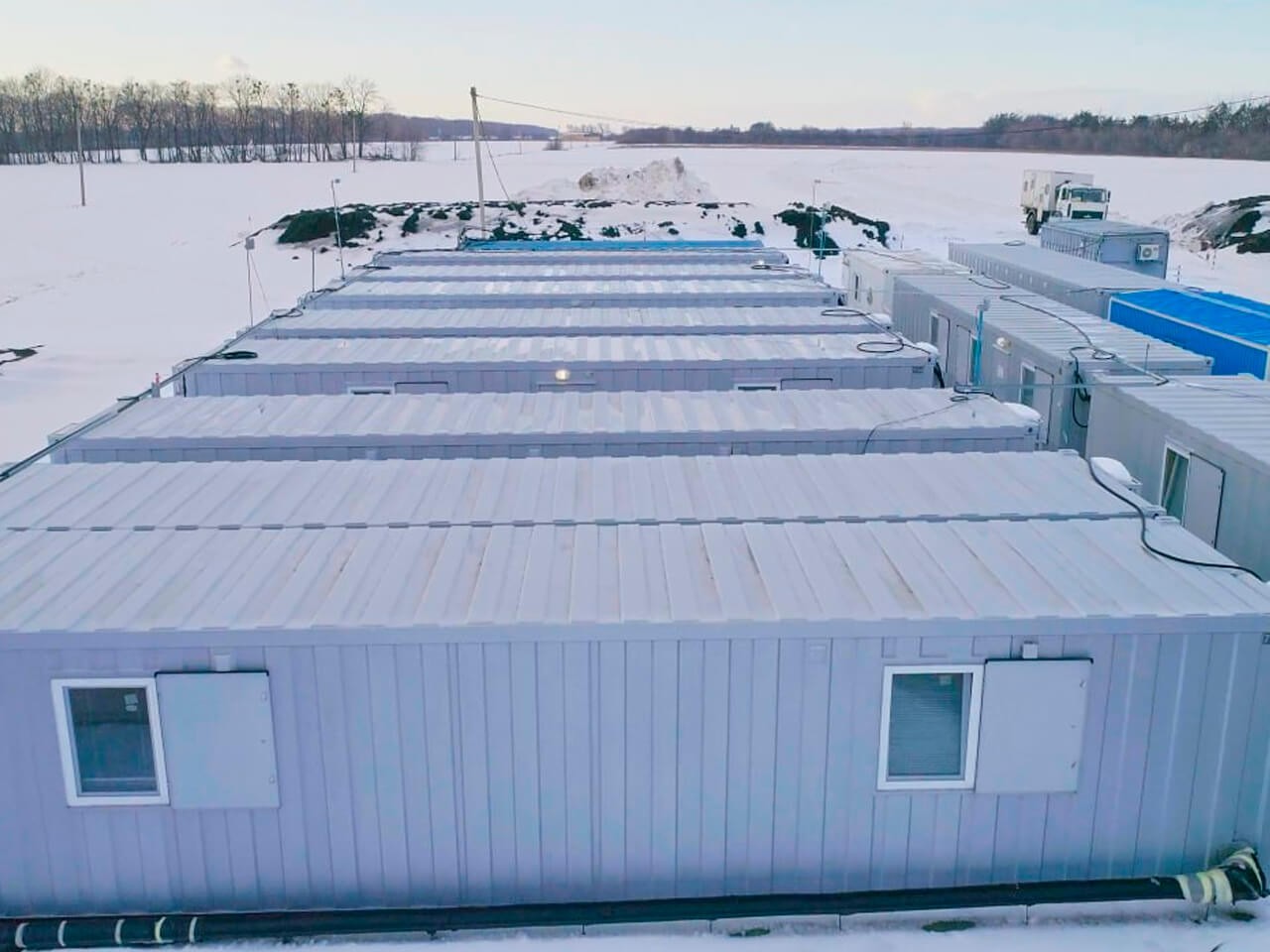 Модульне містечко для нафтогазової компанії Модульне містечко для нафтогазової компанії