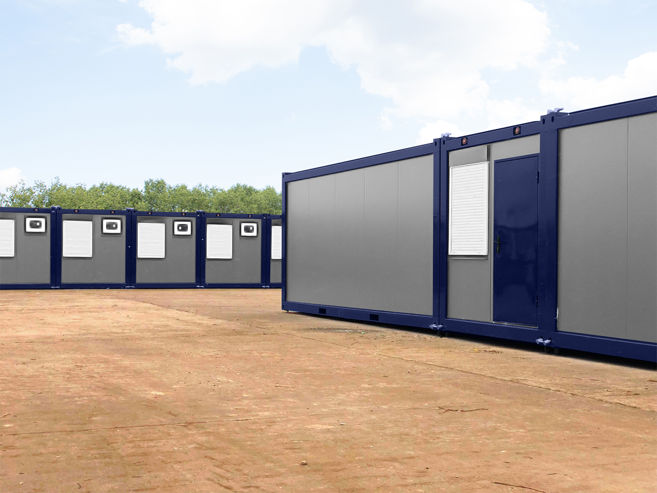 Модульний гуртожиток 1L-150 Модульний гуртожиток 1L-150