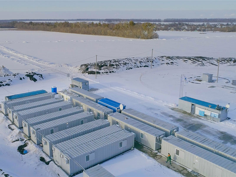 Модульне містечко для вахтовиків Модульне містечко для вахтовиків