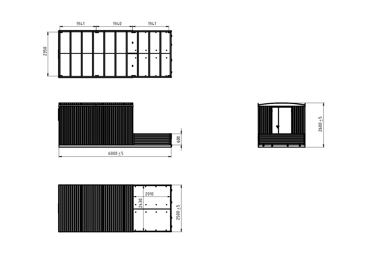 302 Вагон інструментальний на шасі 302 Вагон інструментальний на шасі