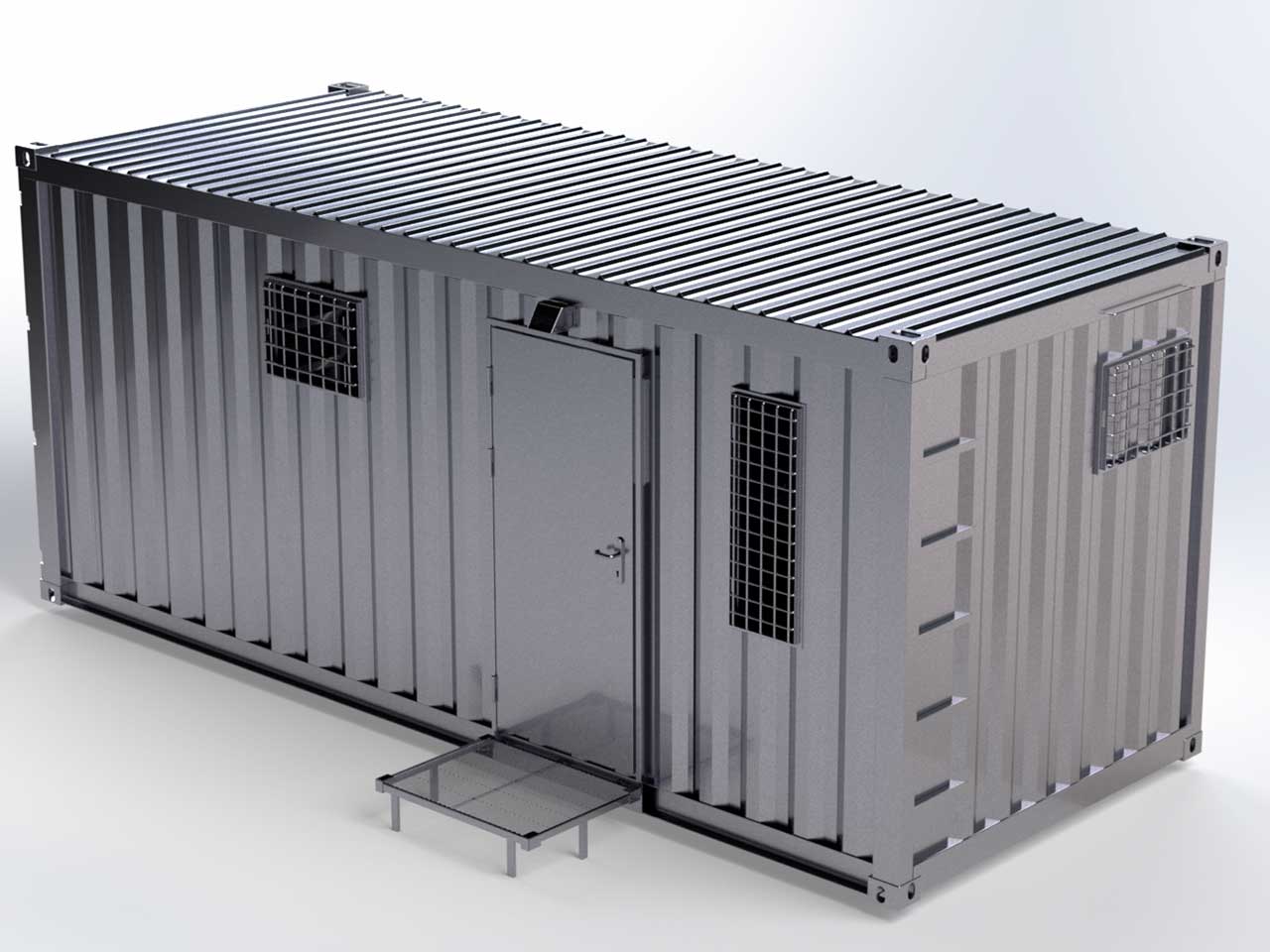 Мобільний склад вибухівки