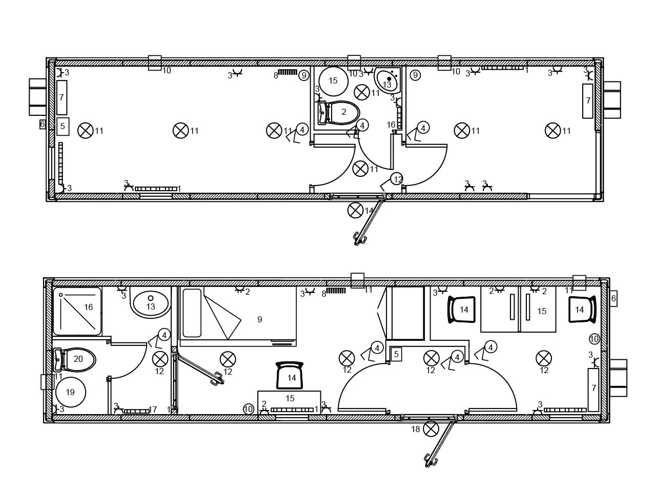 213 Офіс із переговорною та 3 робочими місцями 213 Офіс із переговорною та 3 робочими місцями