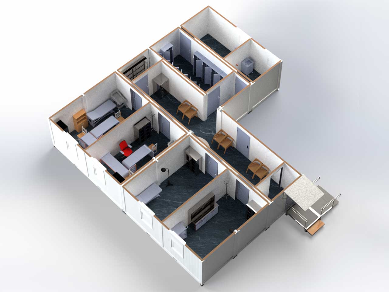 Модульна малогабаритна лікарня