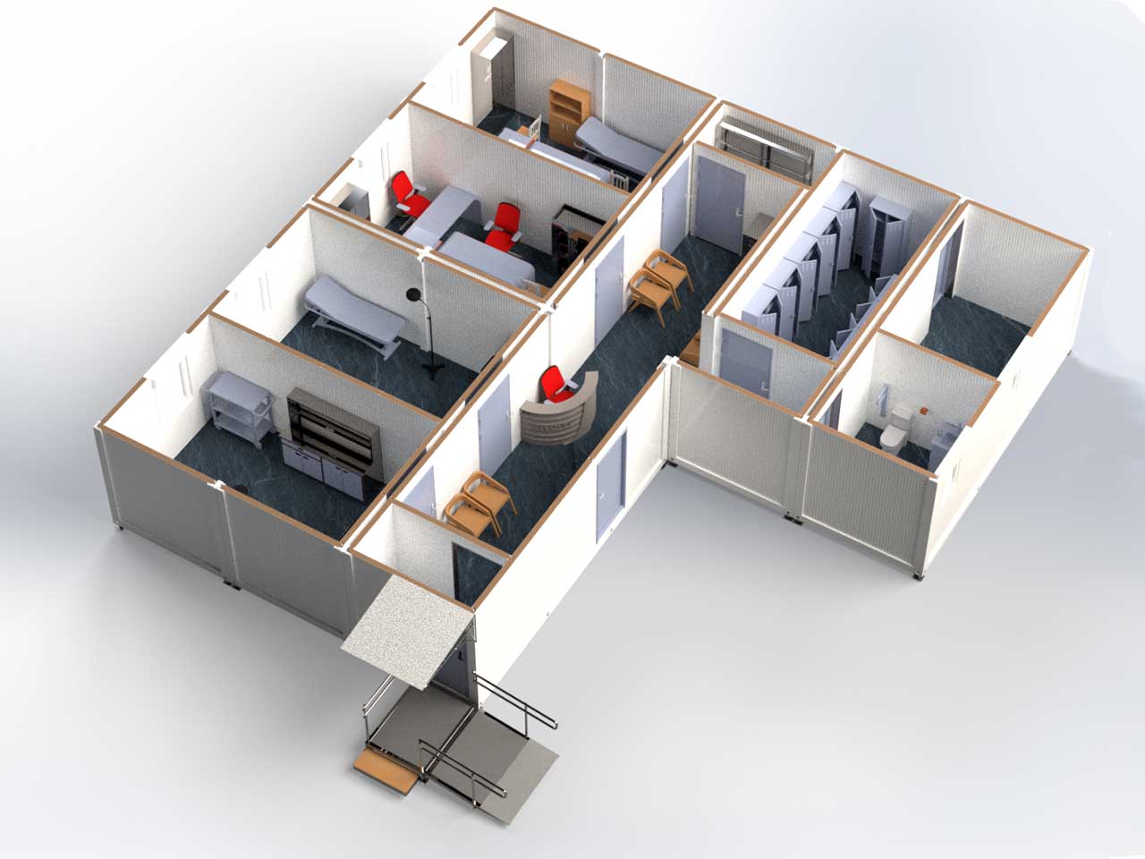 217 Модульна малогабаритна лікарня 217 Модульна малогабаритна лікарня