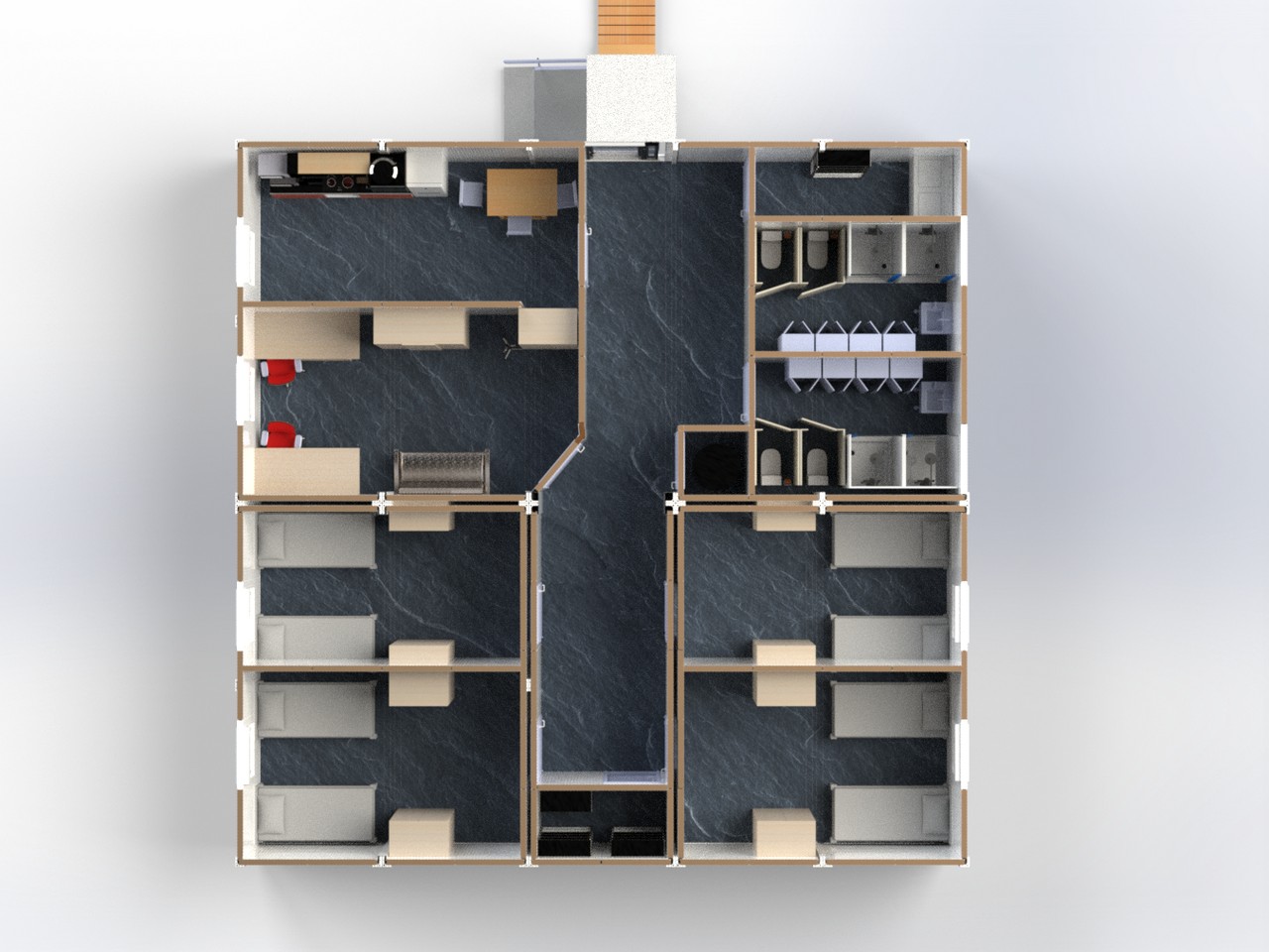 219 Житловий модуль для персоналу 219 Житловий модуль для персоналу