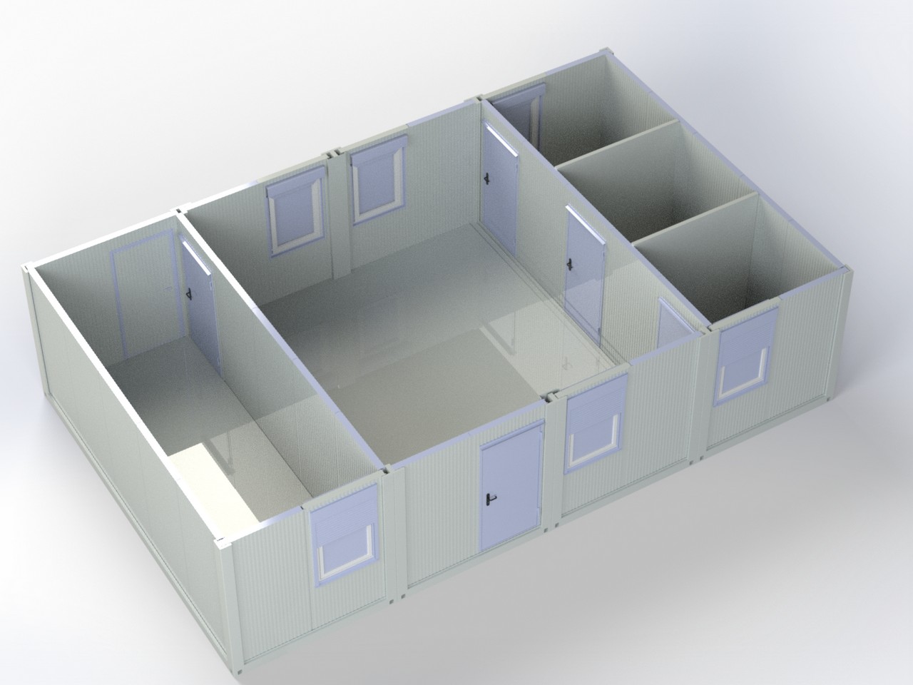 224 Модульна їдальня для персоналу 224 Модульна їдальня для персоналу