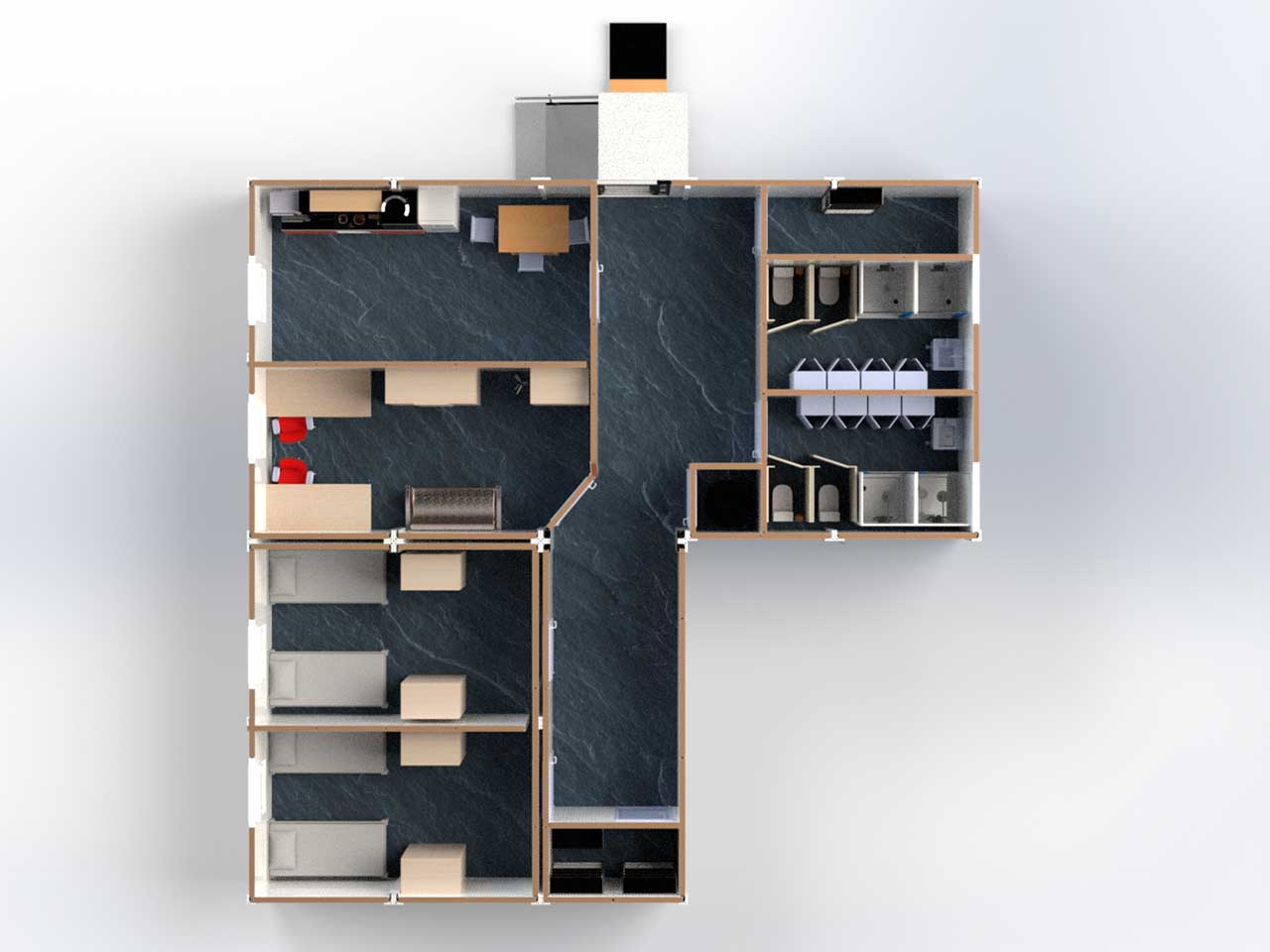 Швидкозведений комплекс для персоналу Швидкозведений комплекс для персоналу