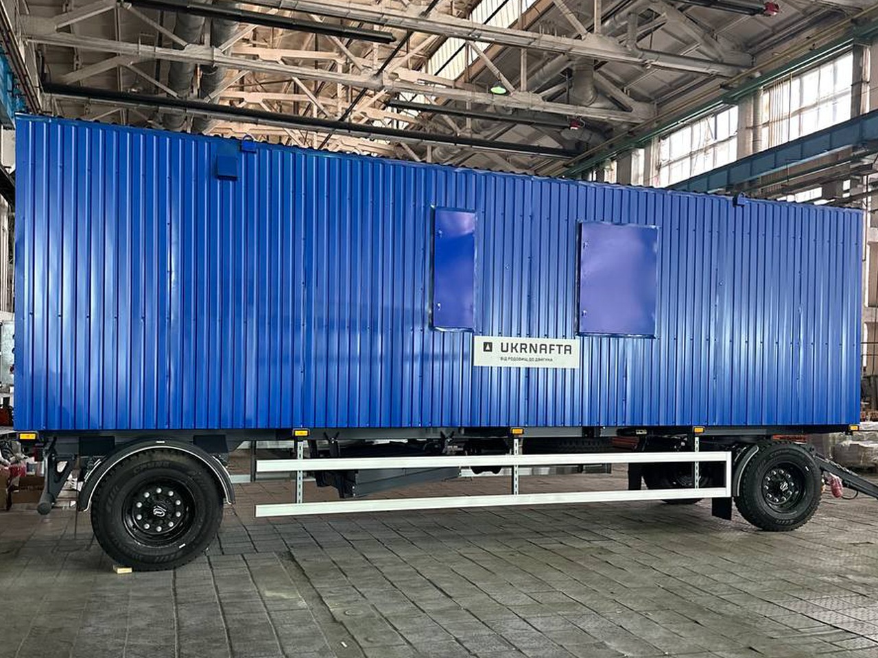 Вагон-побутівка на шасі Вагон-побутівка на шасі