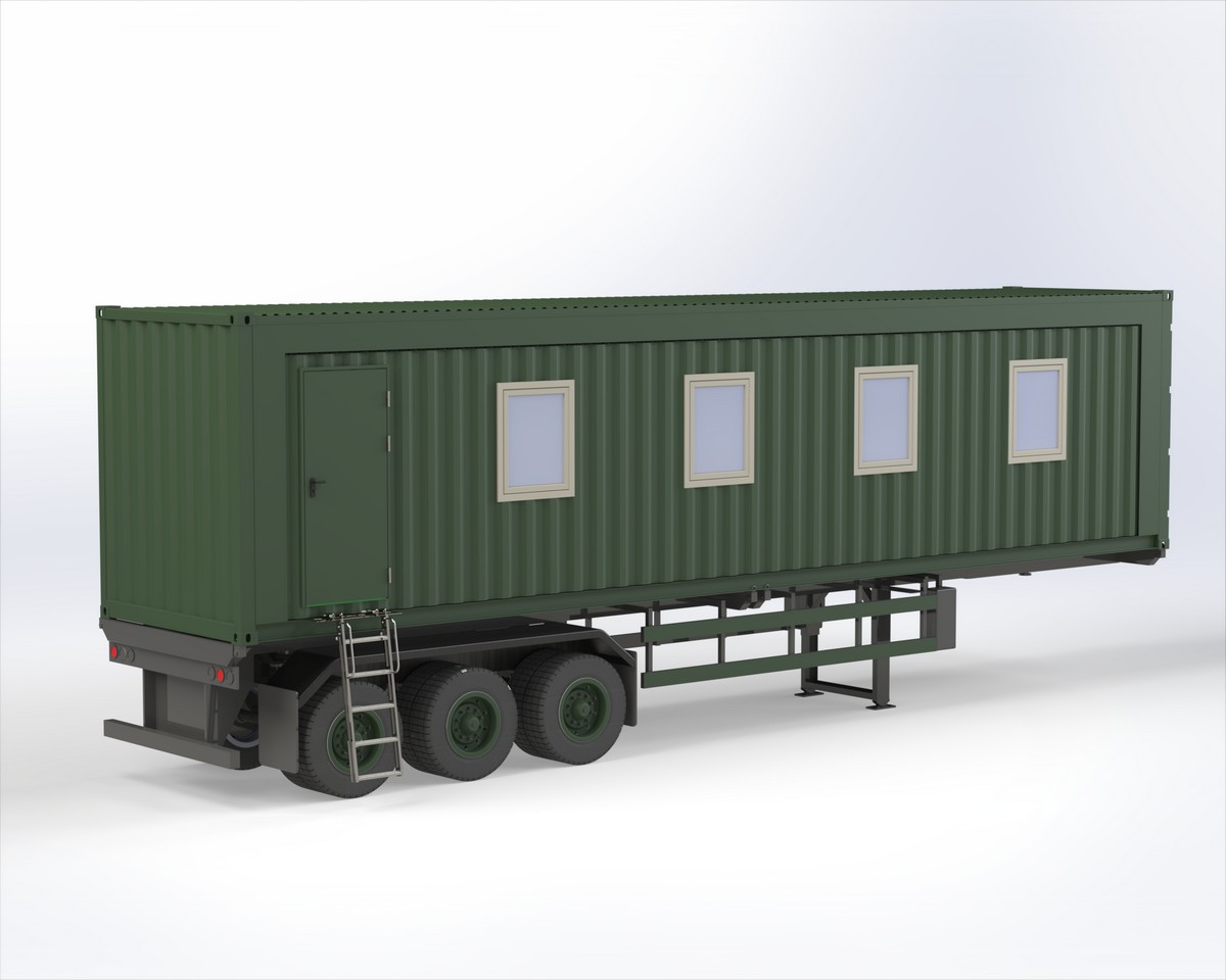 401 Розсувний житловий модуль