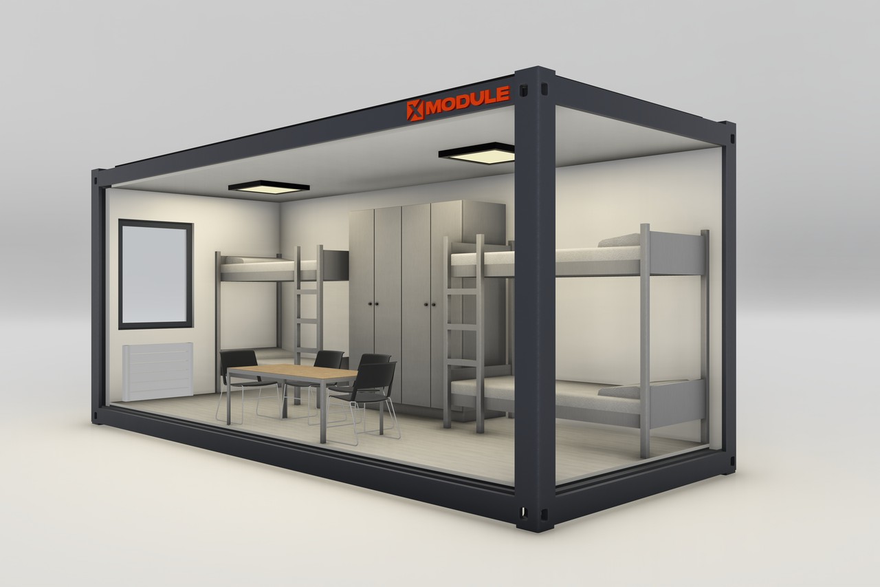 Житловий розбірний модуль на 4 осіб Житловий розбірний модуль на 4 осіб